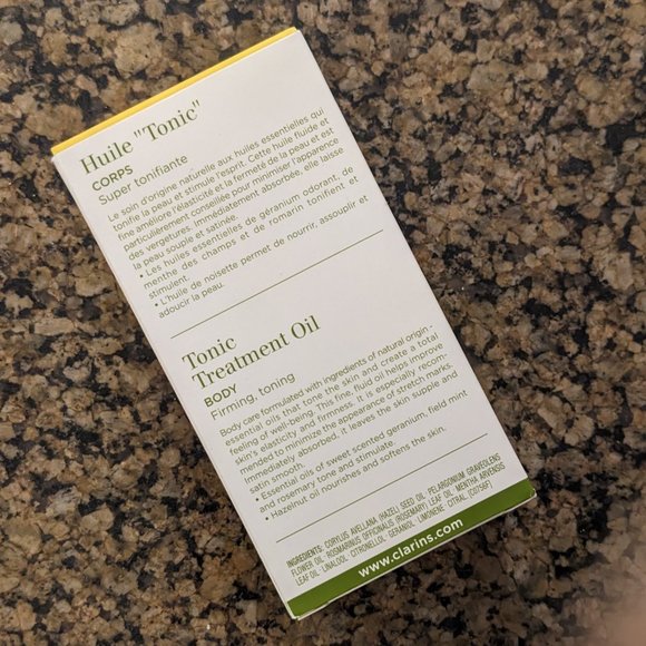 Clarins Tonic Body Treatment Oil - Picture 2 of 2